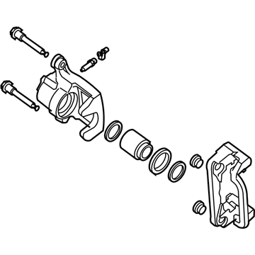 Nissan 44011-9N00A CALIPER Assembly-Rear LH, W/O Pads Or SHIMS