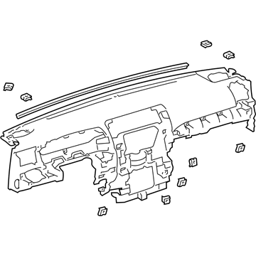 Toyota 55301-35906-C0 Instrument Panel