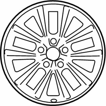 Hyundai 52910-3Q930 16 Inch Alloy Spare Wheel