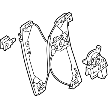 GM 20888398 Window Motor