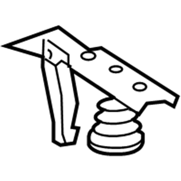 Mopar 5104401AA STRIKER-Hood Latch