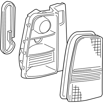 Toyota 81551-52370 Lens & Housing