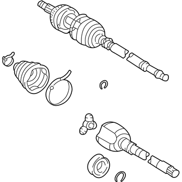 Toyota 43420-12590 Axle