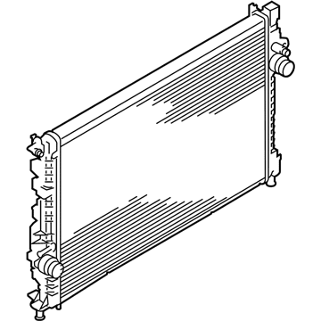 Ford CV6Z-8005-B Radiator