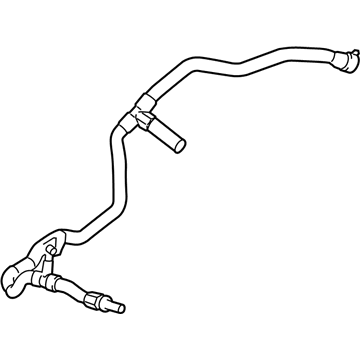 Ford DV6Z-8075-A Overflow Hose