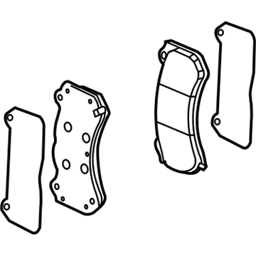 GM 25940447 Front Pads