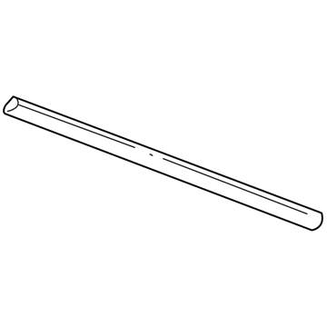 Hyundai 87724-39000 Moulding-Front Door Waist Line, RH