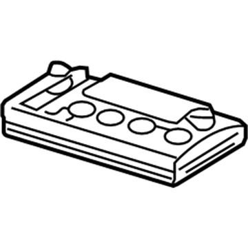 Toyota 82721-0C010 Relay & Fuse Plate