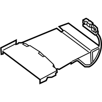 Nissan 87335-3TA1A Heater Unit-Front Seat Cushion