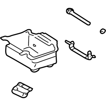 Lexus 58911-53050 Box, Console, Rear