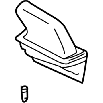 Lexus 58809-53020-C0 Cover, Parking Brake Hole