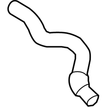 Nissan 21501-JG300 Hose-Radiator, Upper