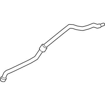 BMW 11-53-7-848-378 Coolant Hose, Pump To Turbocharger Line