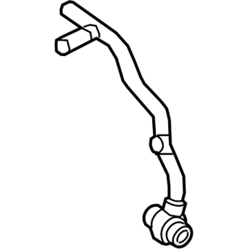 BMW 11-53-7-848-373 Line Radiator Feed Exhaust Turbocharger