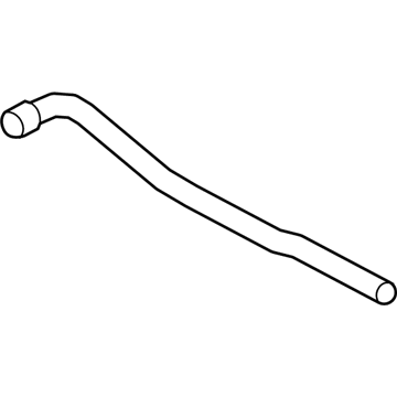 BMW 11-53-7-848-377 Coolant Hose, Pump Flow Line