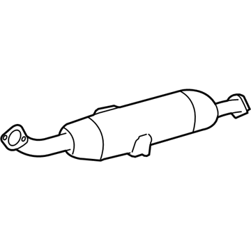 Toyota 17420-28830 Center Muffler