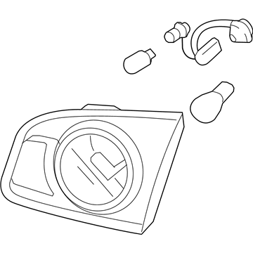 Hyundai 92406-0W500 Lamp Assembly-Rear Combination Inside, RH