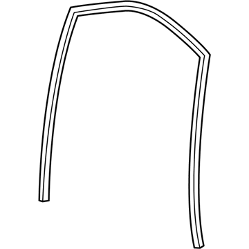 Mopar 4894929AG Channel-Front Door Glass