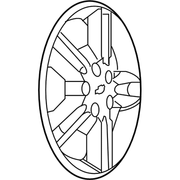 GM 9597396 Wheel Cover