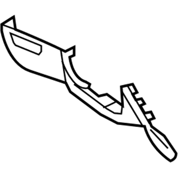 Hyundai 84751-2M200-9P Panel-Lower Crash Pad, LH