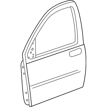 Ford 6F2Z-1720124-AA Door Shell