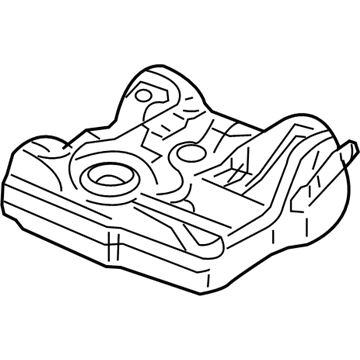 Honda 17500-S5A-A36 Tank, Fuel (Orvr)