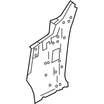 Infiniti 76268-5CA1A Insulator-Body Side Outer