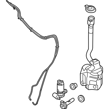 Ford FB5Z-17618-C Reservoir Assembly