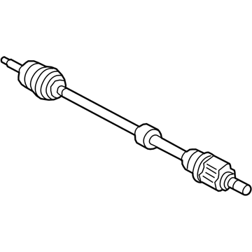 Hyundai 49501-3X200 Shaft Assembly-Drive, RH