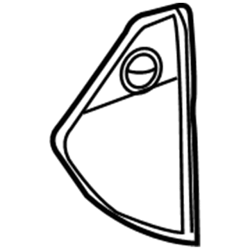 Hyundai 84767-2E000-U7 Cover Assembly-Crash Pad Side RH