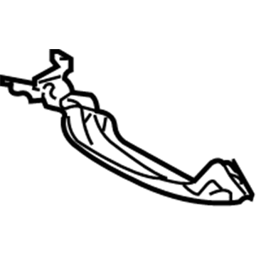 Hyundai 84755-2E400 Bracket-Knee Bolster Reinforcement