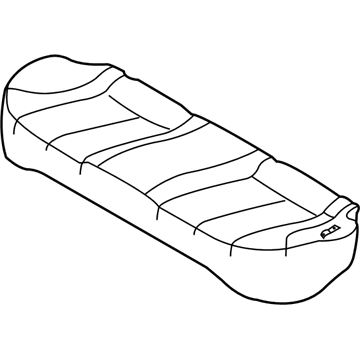 Kia 891602GHE0801 Rear Seat Cushion Cover