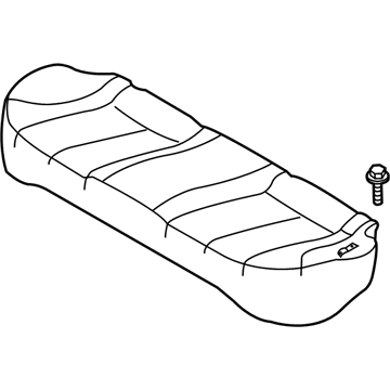 Kia 891002GHF0AG5 Cushion Assembly-Rear Seat