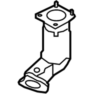 Nissan 208A2-5AG0A Three Way Catalytic Converter