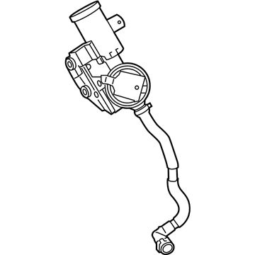 BMW 16-13-7-440-377 VENT PIPE WITH DUST FILTER