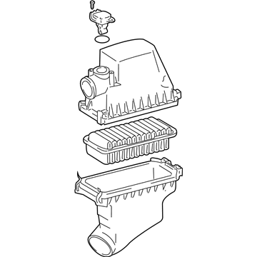 Toyota 17700-21060 Cleaner Assy, Air