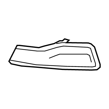 Nissan 62257-5SF0A Finisher-Front Bumper