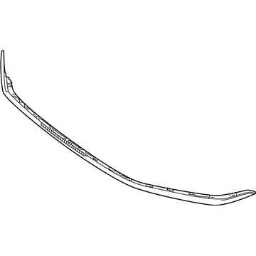 Nissan 62084-5SN0A Moulding-Front Bumper, Lower