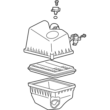 Toyota 17700-28240 Air Cleaner Assembly