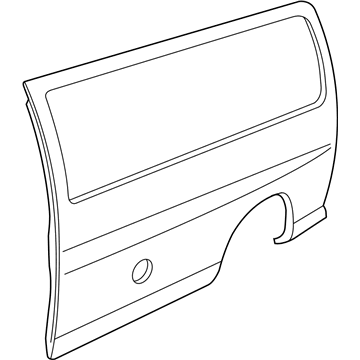 GM 15025795 Side Panel