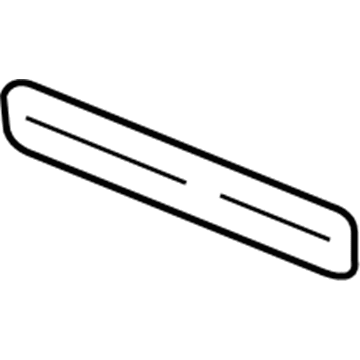 GM 15243842 Front Side Door Name Plate Assembly