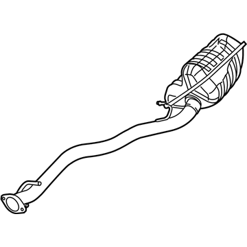 Mopar 53010369AA Exhaust Muffler And Resonator