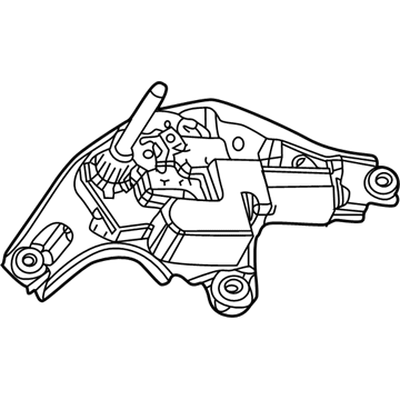 Toyota 85130-12A40 Rear Motor