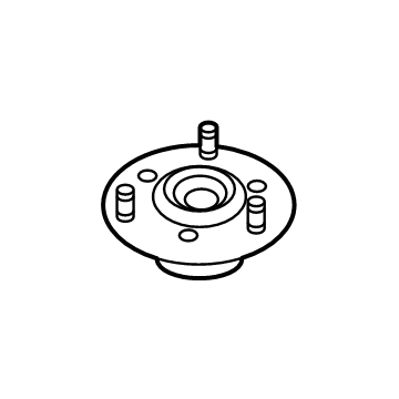 Hyundai 54635-B1000 Insulator Assembly-Strut