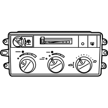 Mopar 55057280AF Air Conditioner And Heater Control