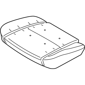 Ford KB3Z-2163841-B Seat Cushion Pad