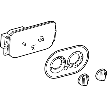 Ford 5L1Z-19980-CA Dash Control Unit