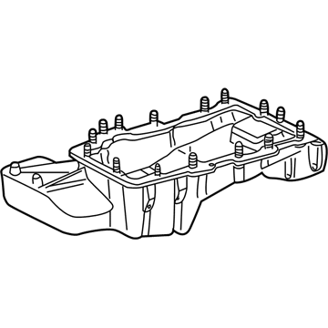 Ford 2W4Z-6675-BA Oil Pan