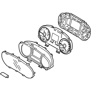 Kia 94001D5010 Cluster Assembly-Instrument