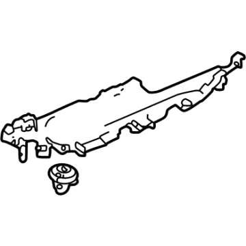 Acura 84261-TYA-A00 Stiffener L, Rrside